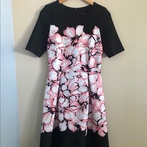 Black Floral Dress 💗